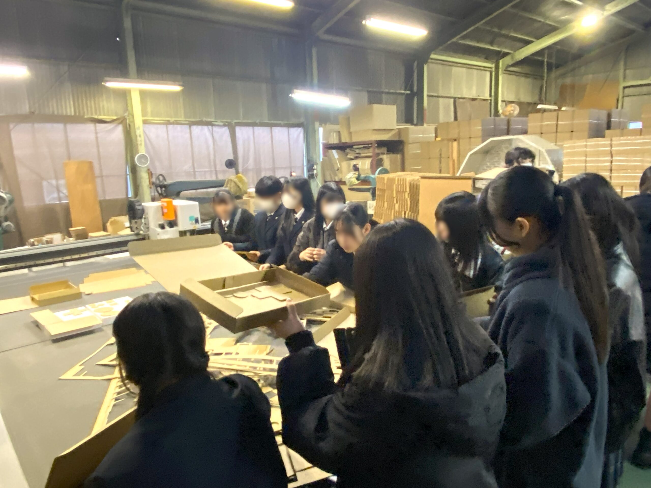 聖ウルスラ学院英智高等学院の皆様が仙台より来社されました